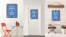 Load image into Gallery viewer, Choose Kindness & Laugh Often Saying Canvas Print, Black Picture Frame Home Decor Wall Art Gifts