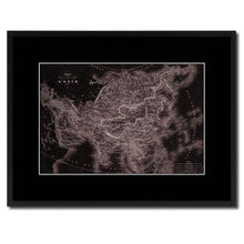 Load image into Gallery viewer, Asia Vintage Vivid Sepia Map Canvas Print, Picture Frames Home Decor Wall Art Decoration Gifts