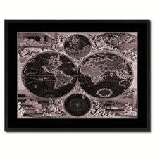 Load image into Gallery viewer, Frederick Ee Wit Vintage Vivid Sepia Map Canvas Print, Picture Frames Home Decor Wall Art Decoration Gifts