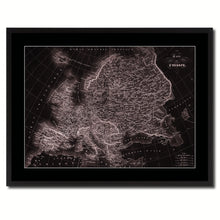 Load image into Gallery viewer, Europe Vintage Vivid Sepia Map Canvas Print, Picture Frames Home Decor Wall Art Decoration Gifts