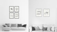 Load image into Gallery viewer, 1848 Locomotive Old Patent Art Print on Canvas Custom Framed Vintage Home Decor Wall Decoration Great for Gifts