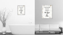 Load image into Gallery viewer, Laundry Room Sorting Life Out One Load At A Time Vintage Saying Gifts Home Decor Wall Art Canvas Print with Custom Picture Frame