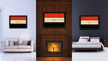 Load image into Gallery viewer, Egypt Country Flag Vintage Canvas Print with Black Picture Frame Home Decor Gifts Wall Art Decoration Artwork