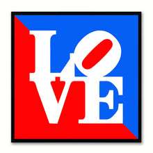 Load image into Gallery viewer, Love Statue Sign Canvas Print Picture Frame Gifts Home Decor Wall Art Decoration