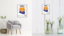 Load image into Gallery viewer, Arizona Flag Gifts Home Decor Wall Art Canvas Print with Custom Picture Frame