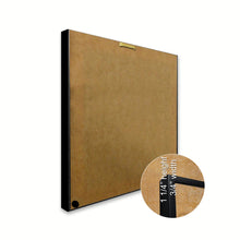 Load image into Gallery viewer, Zodiac Aries Horoscope Brown Canvas Print, Black Custom Frame