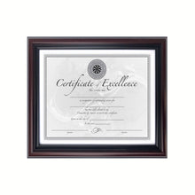Load image into Gallery viewer, Mahogany Finish Very Light PS Material Frame Certificate Award Document PhotoPicture Frames