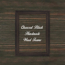 Load image into Gallery viewer, Charcoal Black Wood Frame Wholesale Farmhouse Shabby Chic Picture Photo Poster Art Home Decor