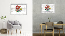 Load image into Gallery viewer, Illinois State Flag Shabby Chic Gifts Home Decor Wall Art Canvas Print, White Wash Wood Frame
