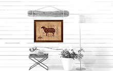 Load image into Gallery viewer, Lamb Meat Cuts Butchers Chart Canvas Print Picture Frame Home Decor Wall Art Gifts
