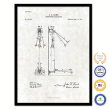 Load image into Gallery viewer, 1891 Exercising Apparatus Old Patent Art Print on Canvas Custom Framed Vintage Home Decor Wall Decoration Great for Gifts