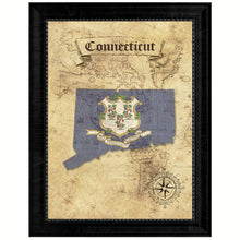 Load image into Gallery viewer, Connecticut State Vintage Map Gifts Home Decor Wall Art Office Decoration