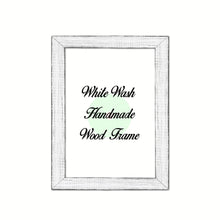 Load image into Gallery viewer, White Wash Wood Frame Wholesale Farmhouse Shabby Chic Picture Photo Poster Art Home Decor