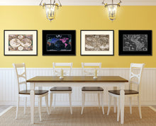 Load image into Gallery viewer, Frederick Ee Wit Vintage Antique Map Wall Art Home Decor Gift Ideas Canvas Print Custom Picture Frame