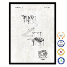 Load image into Gallery viewer, 1973 Small reconfigurable processor for a variety of data processing applications Old Patent Art Print on Canvas Custom Framed Vintage Home Decor Wall Decoration Great for Gifts