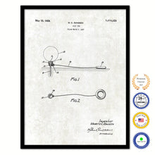 Load image into Gallery viewer, 1928 Golf Tee Old Patent Art Print on Canvas Custom Framed Vintage Home Decor Wall Decoration Great for Gifts