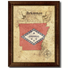 Load image into Gallery viewer, Arkansas State Vintage Map Home Decor Wall Art Office Decoration Gift Ideas