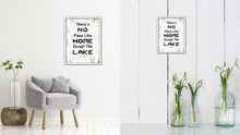 Load image into Gallery viewer, There's No Place Like Home Except The Lake Vintage Saying Gifts Home Decor Wall Art Canvas Print with Custom Picture Frame