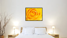 Load image into Gallery viewer, Yellow Rose Flower Framed Canvas Print Home Décor Wall Art