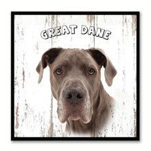 Load image into Gallery viewer, GreatDane Dog Canvas Print Picture Frame Gift Home Decor Wall Art Decoration