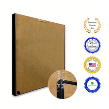 Load image into Gallery viewer, Colorado Springs City Colorado State Flag Vintage Canvas Print with Black Picture Frame Home Decor Wall Art Collectible Decoration Artwork Gifts

