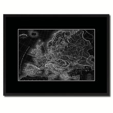 Load image into Gallery viewer, Ancient Europe Vintage Monochrome Map Canvas Print, Gifts Picture Frames Home Decor Wall Art
