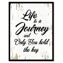 Load image into Gallery viewer, Life Is A Journey Quote Saying Home Decor Wall Art Gift Ideas 111794
