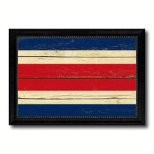 Load image into Gallery viewer, Costa Rica Country Flag Vintage Canvas Print with Black Picture Frame Home Decor Gifts Wall Art Decoration Artwork

