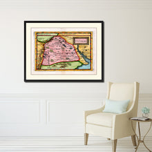 Load image into Gallery viewer, Tucuman Argentina Buenos Aires Vintage Antique Map Wall Art Home Decor Gift Ideas Canvas Print Custom Picture Frame

