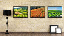 Load image into Gallery viewer, Vineyard Tuscany Italy Landscape Photo Canvas Print Pictures Frames Home Décor Wall Art Gifts
