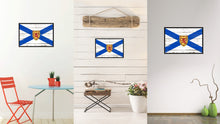 Load image into Gallery viewer, Nova Scotia Province City Canada Country Flag Vintage Canvas Print with Black Picture Frame Home Decor Wall Art Collectible Decoration Artwork Gifts
