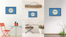 Load image into Gallery viewer, Boston City Massachusetts State Flag Vintage Canvas Print with Black Picture Frame Home Decor Wall Art Collectible Decoration Artwork Gifts
