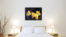 Load image into Gallery viewer, Yellow Crocuses Flower Framed Canvas Print Home Décor Wall Art
