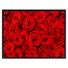 Load image into Gallery viewer, Red Roses Flower Framed Canvas Print Home Décor Wall Art
