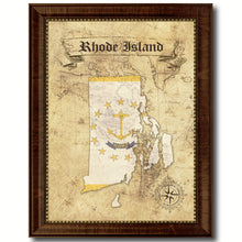 Load image into Gallery viewer, Rhode Island State Vintage Map Home Decor Wall Art Office Decoration Gift Ideas
