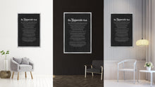 Load image into Gallery viewer, Hippocratic Medical Oath, Hippocratic Oath, Medical Gifts, Gift for Doctor, Medical Decor, Medical Student, Office Decor, doctor office, Silver Frame
