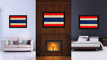 Load image into Gallery viewer, Thailand Country Flag Vintage Canvas Print with Black Picture Frame Home Decor Gifts Wall Art Decoration Artwork
