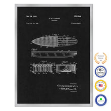 Load image into Gallery viewer, 1950 Surfboard Old Patent Art Print on Canvas Custom Framed Vintage Home Decor Wall Decoration Great for Gifts
