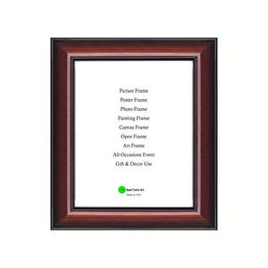 Glossy Cherry Designer Edition Wood Frame  Certificate Award Document PhotoPicture Frames