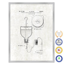 Load image into Gallery viewer, 1944 Doctor Intravenous Injection Equipment Antique Patent Artwork Silver Framed Canvas Print Home Office Decor Great for Doctor Paramedic Surgeon Hospital Medical Student
