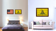Load image into Gallery viewer, Split Up New Sprint Military Flag Texture Canvas Print with Brown Picture Frame Home Decor Wall Art Gifts
