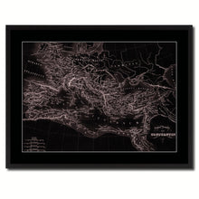 Load image into Gallery viewer, Constantine Empire Vintage Vivid Sepia Map Canvas Print, Picture Frames Home Decor Wall Art Decoration Gifts
