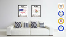 Load image into Gallery viewer, Illinois State Flag Gifts Home Decor Wall Art Canvas Print Picture Frames

