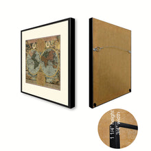 Load image into Gallery viewer, World Vintage Antique Map Wall Art Home Decor Gift Ideas Canvas Print Custom Picture Frame
