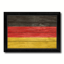 Load image into Gallery viewer, Germany Country Flag Texture Canvas Print with Black Picture Frame Home Decor Wall Art Decoration Collection Gift Ideas
