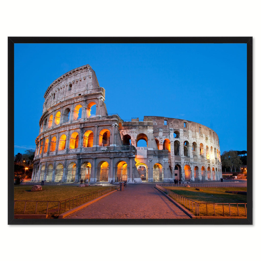 Rome Italy Landscape Photo Canvas Print Pictures Frames Home Décor Wall Art Gifts