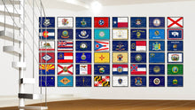 Load image into Gallery viewer, Missouri State Flag Vintage Canvas Print with Black Picture Frame Home DecorWall Art Collectible Decoration Artwork Gifts
