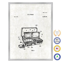 Load image into Gallery viewer, 1993 Multimedia interface and method for computer system Old Patent Art Print on Canvas Custom Framed Vintage Home Decor Wall Decoration Great for Gifts
