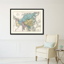 Load image into Gallery viewer, Asia Vintage Antique Map Wall Art Home Decor Gift Ideas Canvas Print Custom Picture Frame
