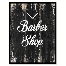 Load image into Gallery viewer, Barber Shop 1  Quote Saying Canvas Print with Picture Frame Home Decor Wall Art
